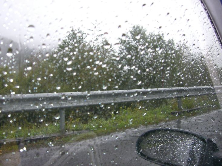 Regen verzgert erst einmal den Start am Samstag