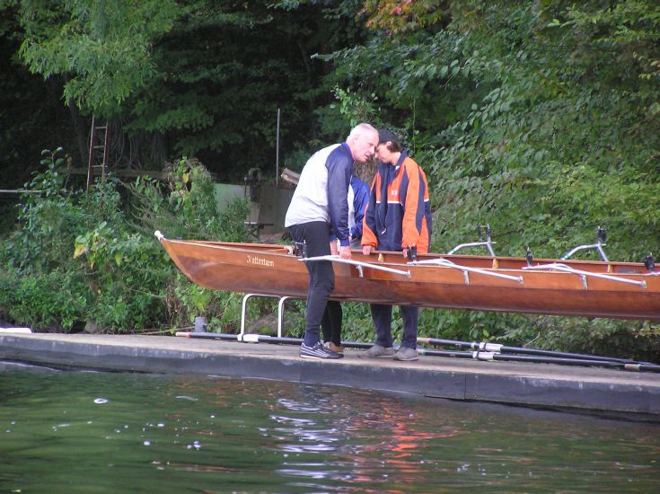 Boot ins Wasser